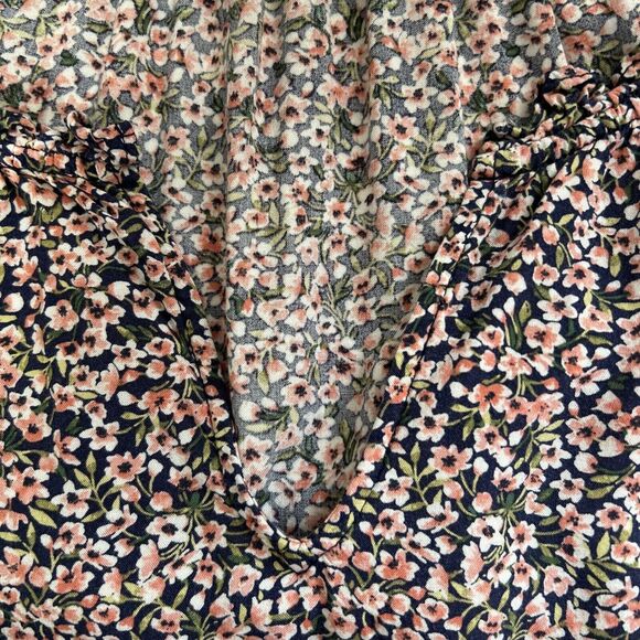 Old Navy Women’s Sz XL Boho Floral Balloon Long Sleeves Size L Free Flowing - Picture 7 of 9